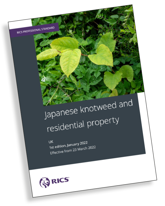 RICS guidance on Japanese Knotweed and Residential Property (2022)
